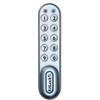 KitLock by Codelocks SL KL1000 Classic SlamKit Locker Lock, Silver