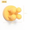 Razor Holder Shaver Hook Hanger Stand - 4Pcs Silicone Toothbrush