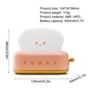 LED Bread Emotion Machine Night Light Eye Protection Portable Imitation