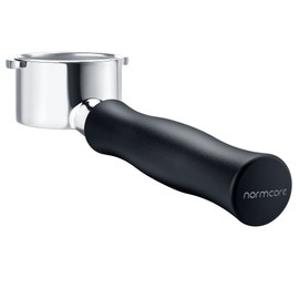 Normcore 54mm Bottomless Portafilter | Bottomless Naked Portafilter | Filter Basket Included | Fits Breville Barista Express and 54mm Breville Machines, Black