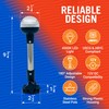 Boat Anchor Light, 9" LED Stern Light, USCG Tested Fold-Down