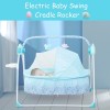 Electric Power Auto-Swing Bed Baby Cradle Crib Infant Rocker Cot
