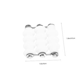 Operitacx Wire Straightener Tool for Jewelry Making Compact Handheld Wire Straightening Device for Necklace and Jewelry Crafting