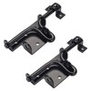 HILLMASTER Heavy Duty Slide Bolt Gate Latch with Padlock Hole,