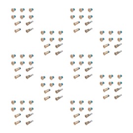 ChenGong - Gold Screws 100-Piece 10 Sets Bottom Case Screws Pentalobe P5 Replacement Compatible with 13" A1932 A2179 A2337 2018 2019 2020 (Gold)