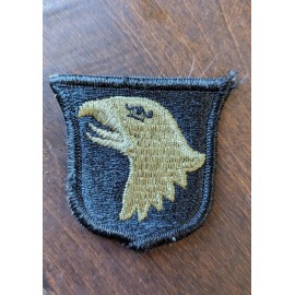 US ARMY 101ST AIRBORNE DIVISION SCREAMING EAGLE Subdued Hook & Loop Patch