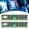 2PCS DDR Memory, 400MHz 1GB 184-Pin Memory Designed for DDR
