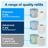 Tork Twin Toilet Paper Roll Dispenser Smoke for Conventional T24