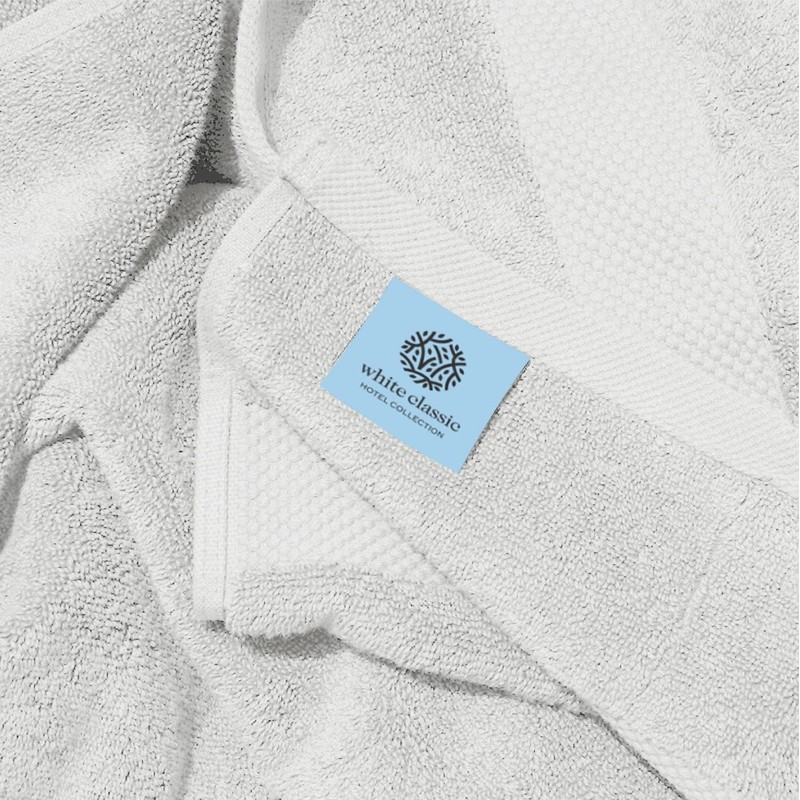 White Classic Luxury Soft Bath Sheet Towels - 650 GSM