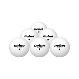 Rebel RBA-4007 Table Tennis Ball Set of 6 Material ABS
