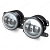 SHENKENUO 4 Inch LED Fog Lights Front Bumper Driving Lamp