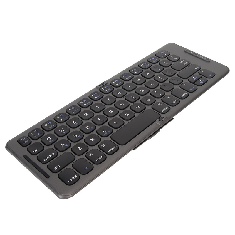 Foldable Bluetooth Keyboard 2 Fold Wireless Keyboard 3 Channel for