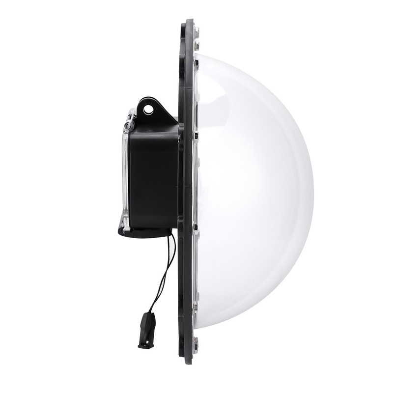 TELESIN Professional Dome Port Waterproof Case Housing for GoPro Hero
