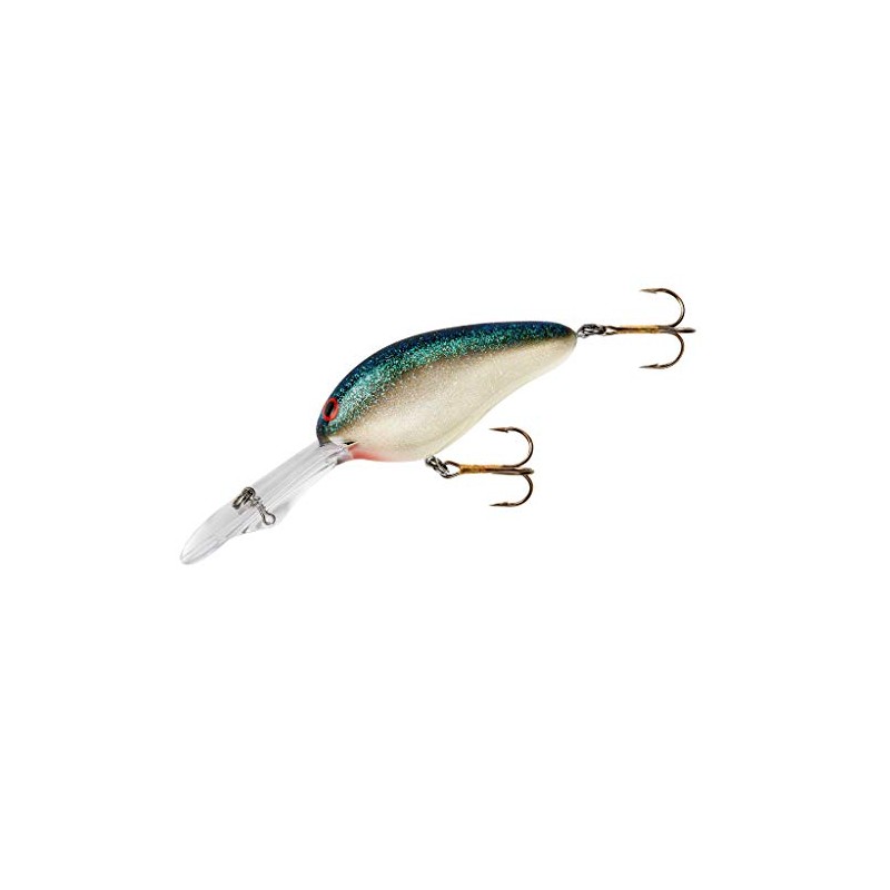 Norman Lures Professional Edge DD22 - White/Green Fleck