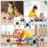 100 Pcs Funny Sensory Fidget Toy Bulk Transformable Chain Robot