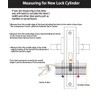 RESET High-Security Euro Cylinder Barrel Lock, Brass 70mm (35/35) -