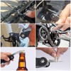 BBWELL Bicycle Repair Kit for Travel, 17 in 1 Removable
