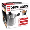 Bene Casa - Aluminum Flan Mold Double Boiler with Glass