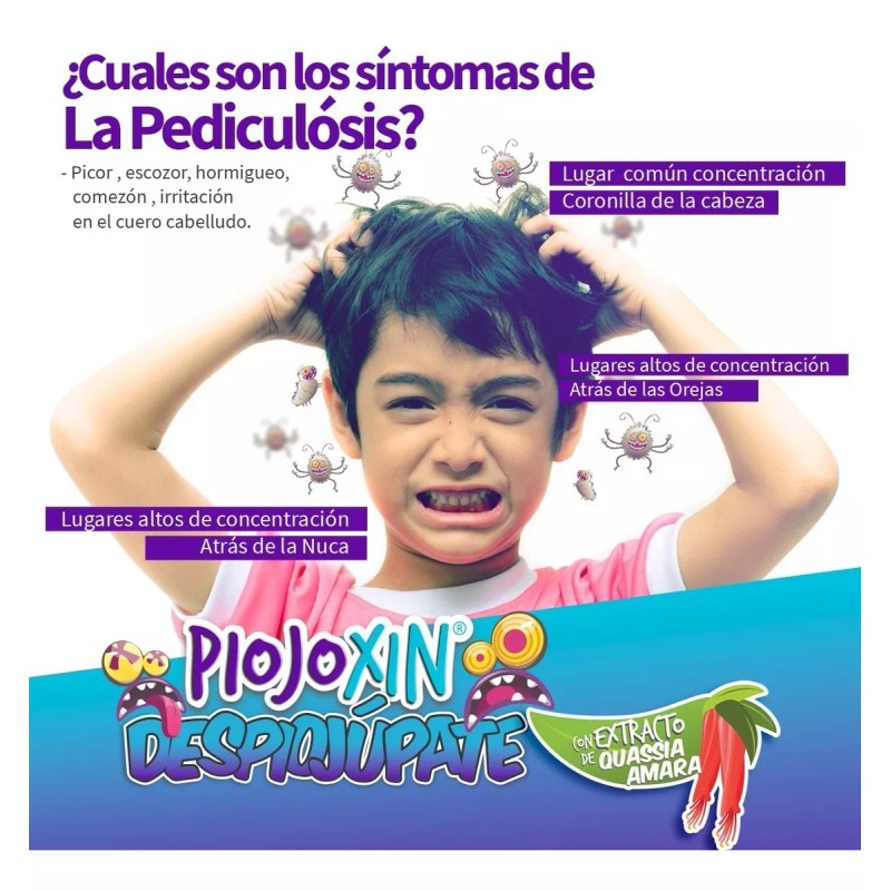 declat.9 Piojoxin Shampoo Para Piojos Y Liendres