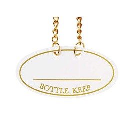 Bottle Place Card BM – 66 (10 Pieces) White/62 – 6741 – 96