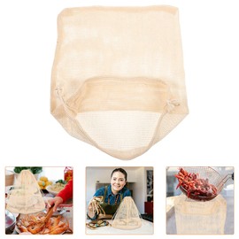 Alipis 4Pcs Reusable Seafood Boil Bags Cooking Bags for Boiling Crabs Crawfish and Shellfish for Seafood Cooking and Clam Bakes