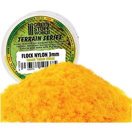 Green Stuff World Electrostatic Grass, Canary Yellow, 3 mm