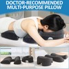 KONOVOLY Breast Pillow and Face Down Pillow for Massage Set,
