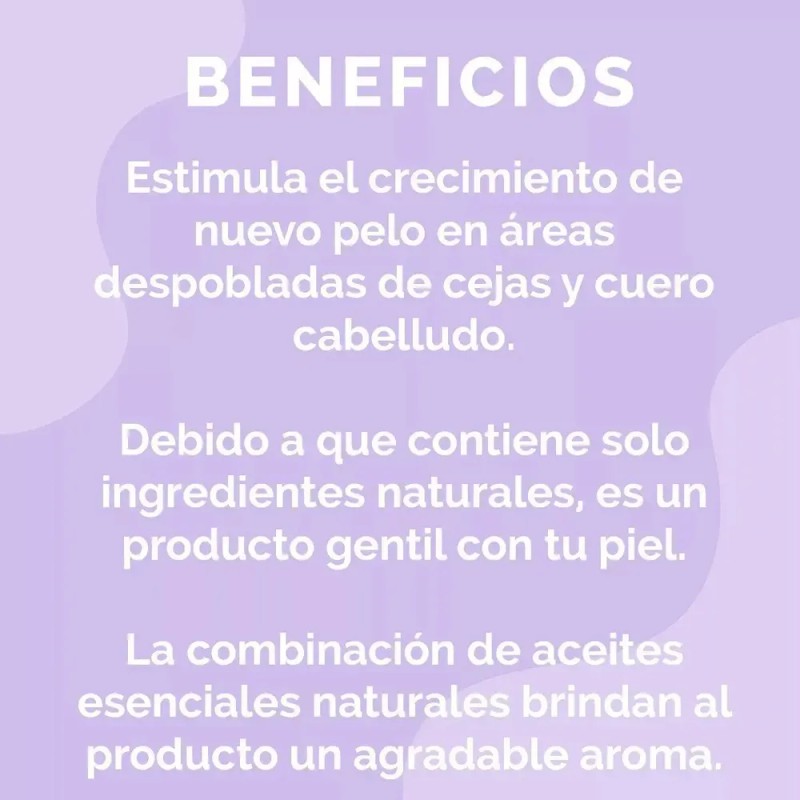 Kit Estimulante Cabello, Cejas Y Pestañas 3 Pzas
