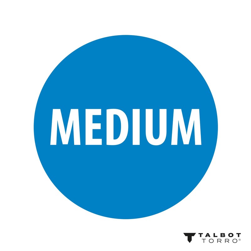 Talbot-Torro Tech 350, Nylon Shuttlecocks, Tube of 6 pcs.