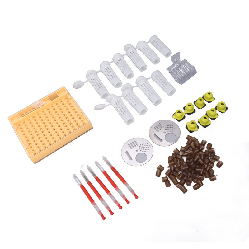 Plastic Queen Rearing System Beekeeping Queen Bee Rearing Grafting Kit