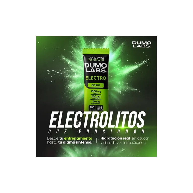 Dumo Electro Electrolitos Orales Polvo Sodio Magnesio 30 Pz