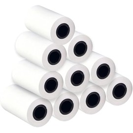 Thermal Paper Fits Mini Pocket Printer Smart Payment Terminal, Printer, POS Receipt Printer, Cash Registers 10Pcs