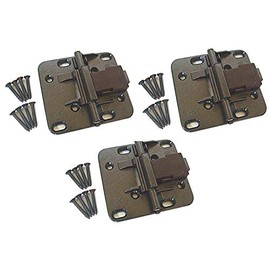 Atom Top Hanging Folding Door Hardware Free Open Type Hinge for Folding Doors, HD-50 GB, Pack of 3