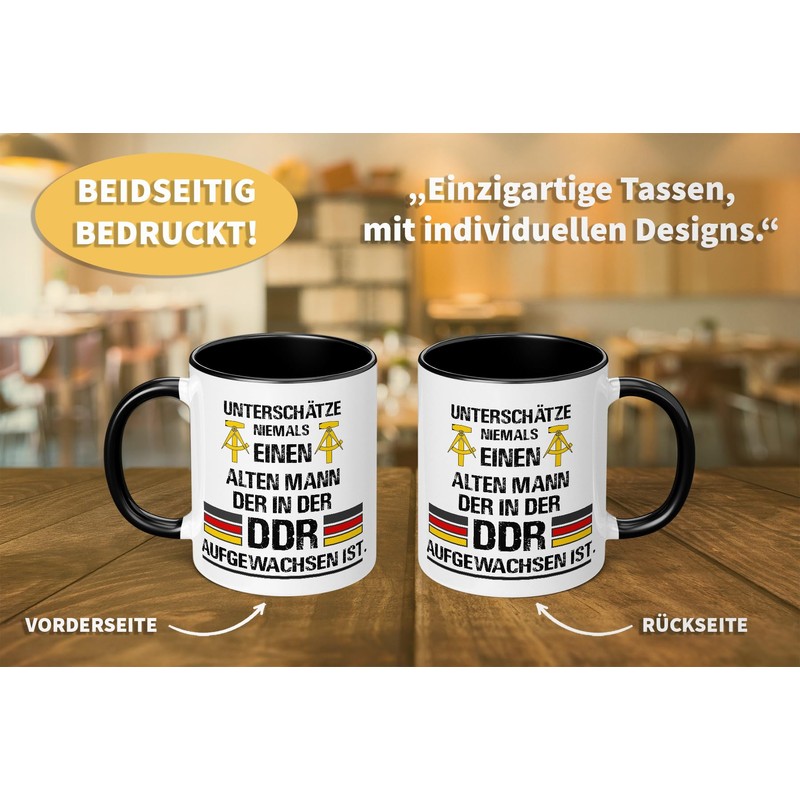 TassenTicker - DDR Tasse - Männer Geschenk - Geschenkidee -