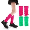 YUWJOOWEE 2 Pairs Women's Fashion Knitted Leg Warmers Fashion Knitted