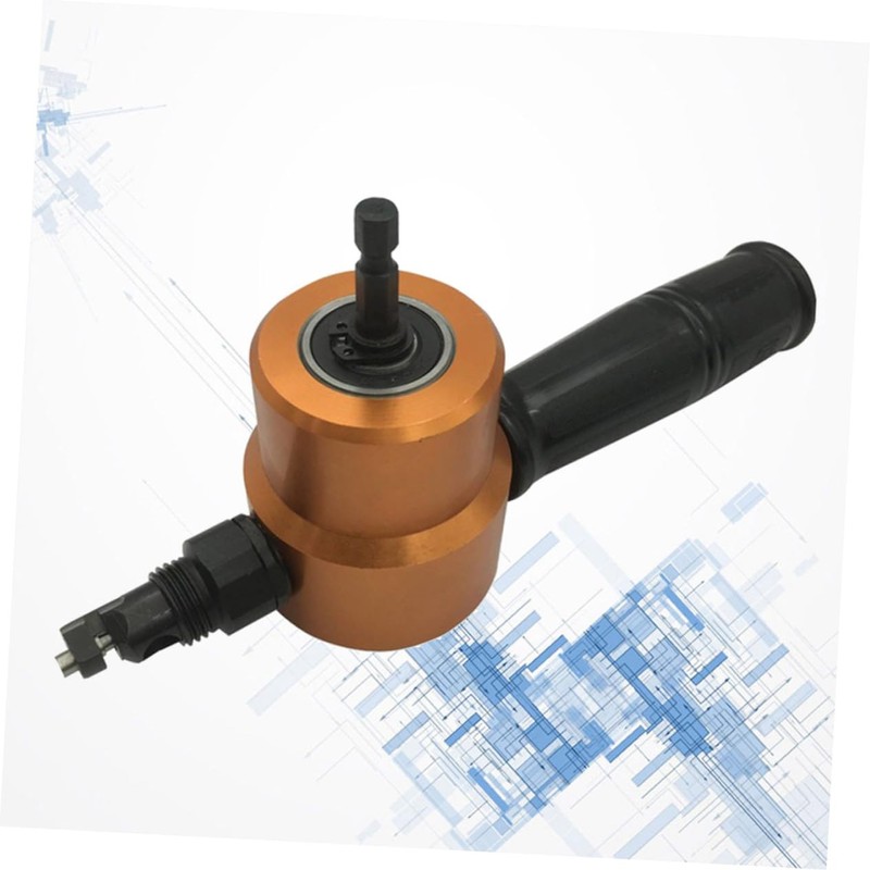 CHILDWEET Double Headed Metal Cutting Nibbler Yt-160a 360° Adjust Drill