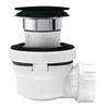 Wirquin 30722863 XS Pure Black Ultra-Compact Complete Set for Sink