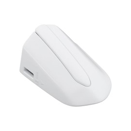 eMagTech Front Left Driver Side Door Handle Key Bezel Cover Cap DS73 F218A15-BE54WF Compatible with Ford Fusion Edge 2013-2020, White