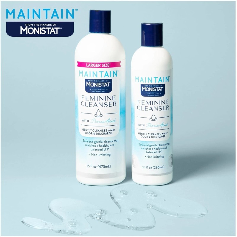 "Brand": "Monistat" Monistat Boric Acid Feminine Cleanser, 10 oz -
