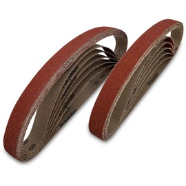 Red Label Abrasives 1 X 30 Inch 36 Grit Metal Grinding Ceramic Sanding Belts, Extra Long Life, 12 Pack