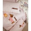 Sedefen Bed Linen 155 x 220 cm Dachshund Pink Hearts
