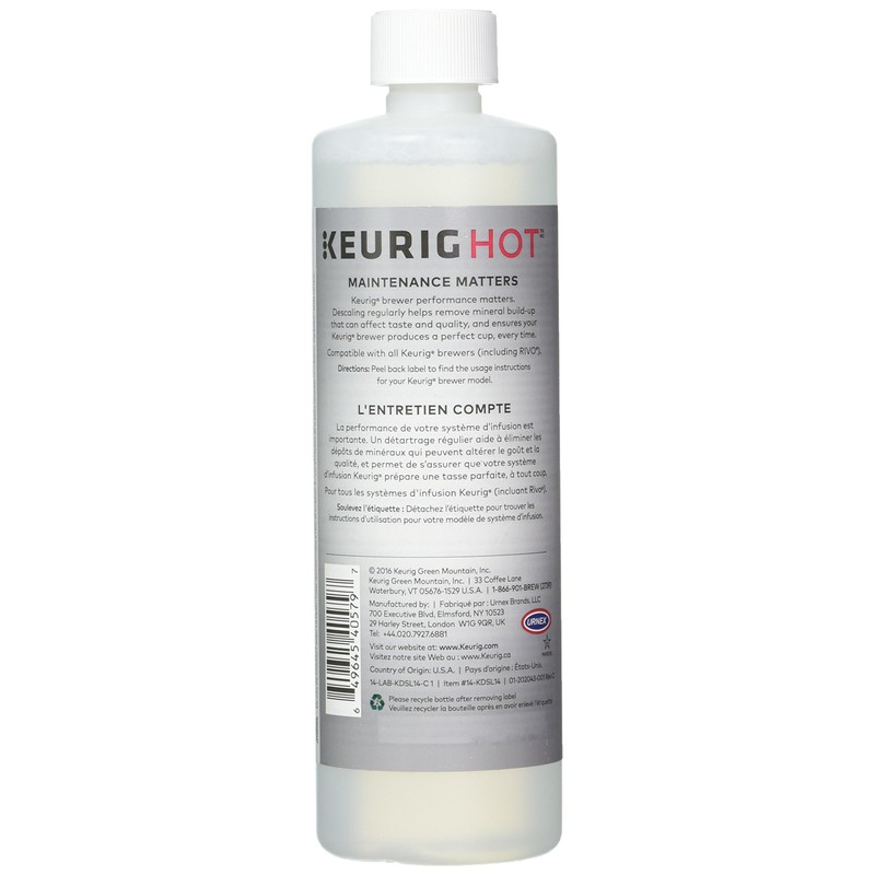 Keurig 14 Ounce Descaling Solution, Set of 5