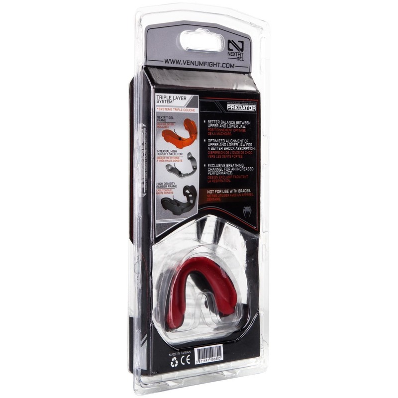 Venum Predator Mouthguard - Black/Red