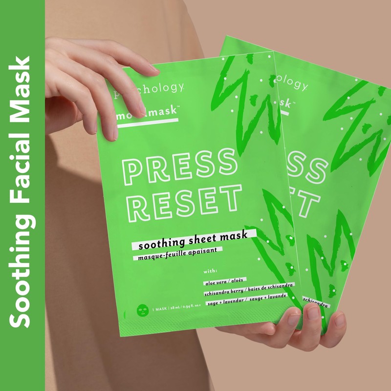 Patchology Soothing Face Mask - Press Reset Soothing Sheet Mask