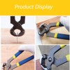 HZACHYX Carpenter Pliers for Heel Replacement and Shoe Repair Tool,