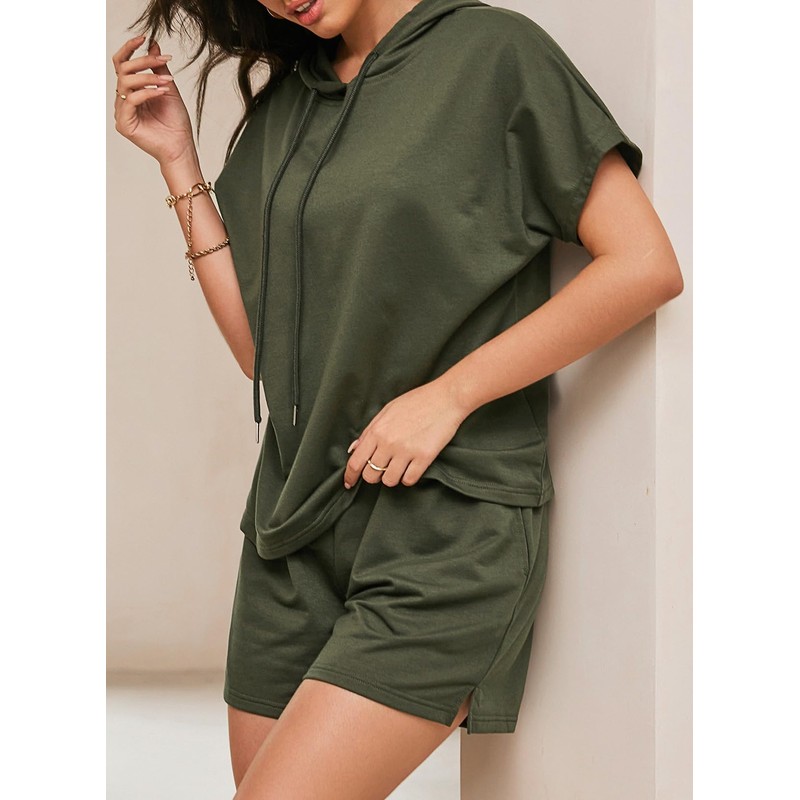Dokotoo Lounge Sets For Women Summer Cozy Casual Hoodies Womens