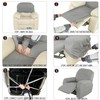 MINGPINHUIUS Recliner Chair Covers - Soft Recliner Cover Stretch Recliner