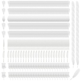 Pack of 500 White Feathers, Feathers for Crafts, Natural Feathers, Feather Decoration for DIY, Wedding, Dream Catcher, Headdress Feathers, Hats, Home Decor, Birthday Party, 4-20 cm