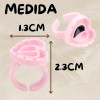 200 Anillo Para Pegamento Pestaas Soporte Ajustable Set F Surtidos