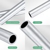 M METERXITY 1-Pack 300mm 6063 Aluminum Round Tube, 15mm ID